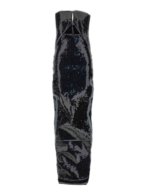 RICK OWENS: knee length dresses - dress