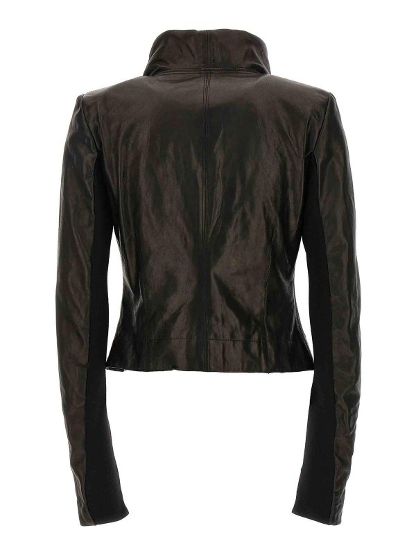 RICK OWENS: blazers online - classic biker jacket