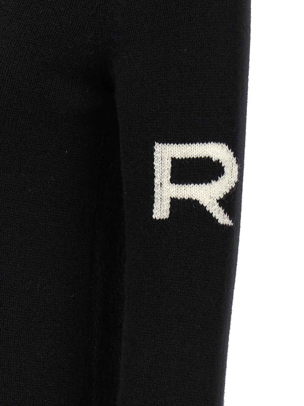 Rundhalspullover - Schwarz shop online: Rochas