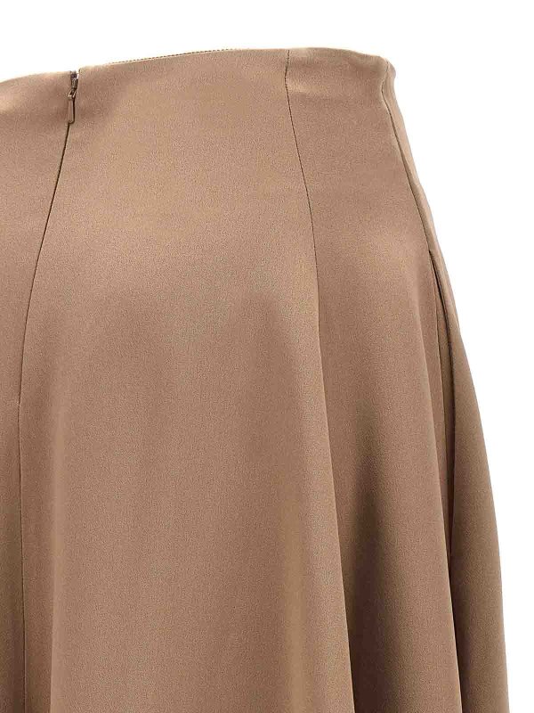 膝丈/ミディスカート - ベージュ shop online: Rochas