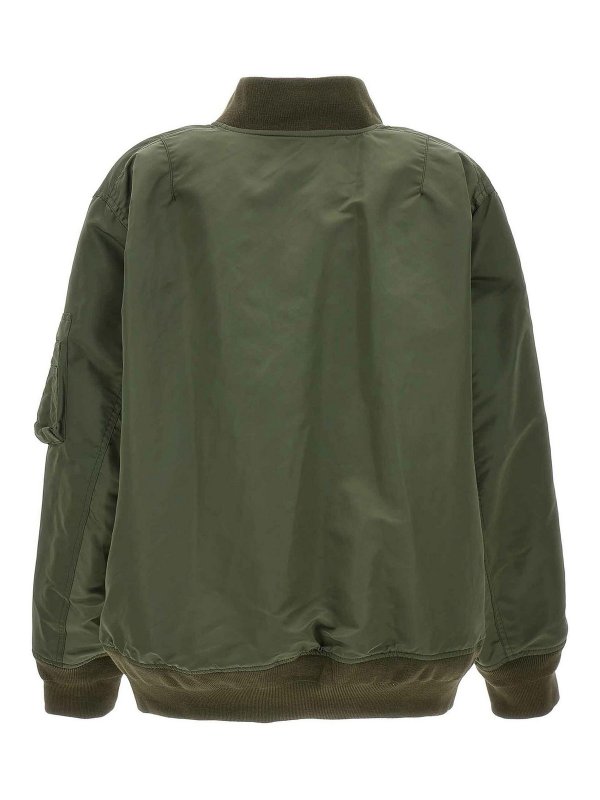 The Best Shops Sacai: Sweatshirts & Sweaters - Nylon insert sweatshirt