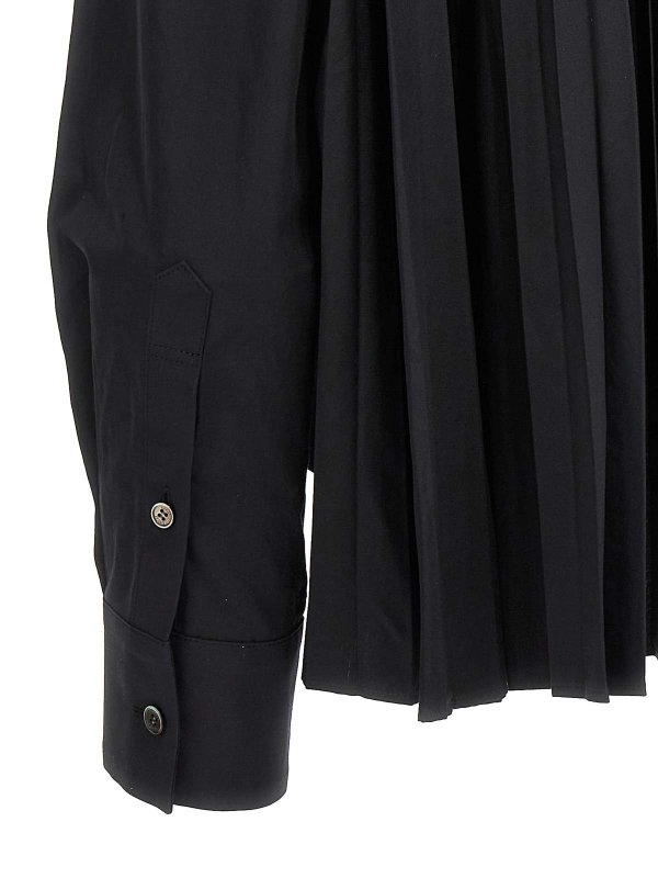 Pleated shirt shop online: Sacai