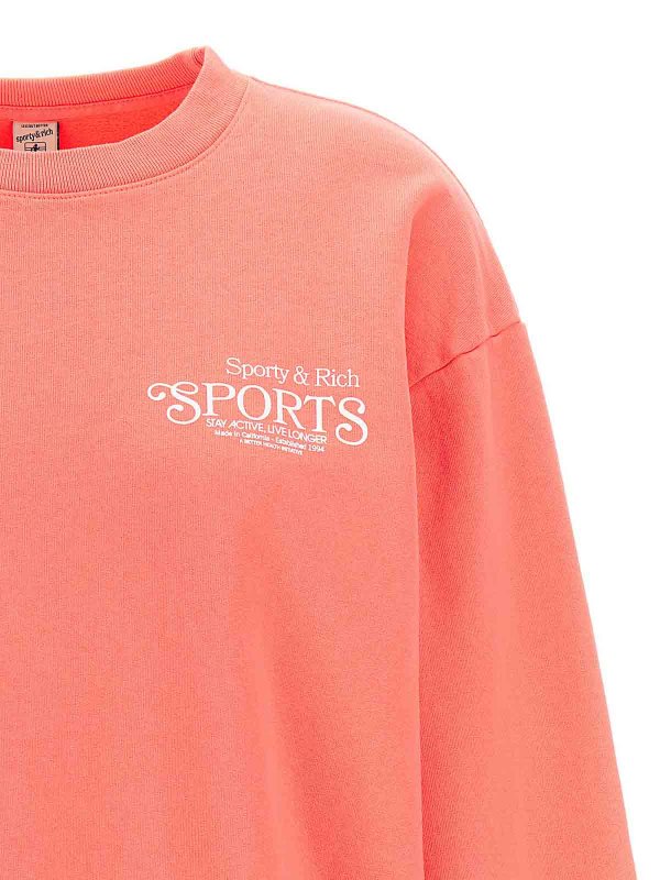 Sweatshirts u0026 Sweaters Sporty u0026 Rich - sports sweatshirt - CR851STSTRAWBERRY