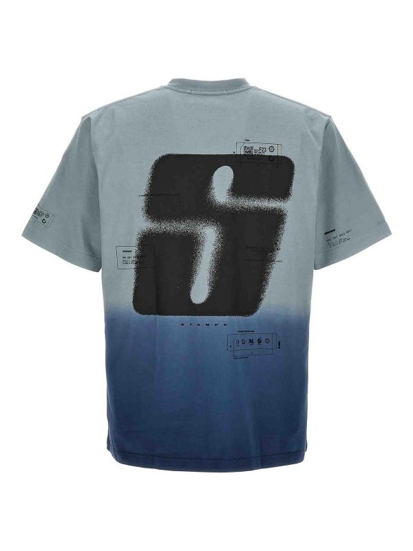 STAMPD: Tシャツ online - Tシャツ - ライトブルー