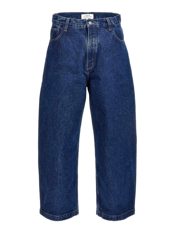 STUDIO NICHOLSON: bootcut jeans - volume jeans