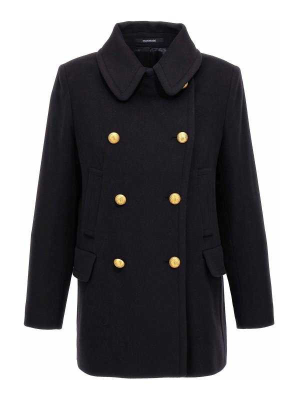 TAGLIATORE: short coats online - blanche coat