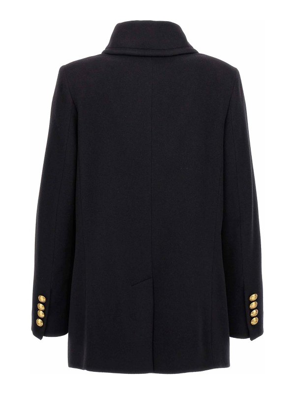 The Best Shops TAGLIATORE: short coats - blanche coat
