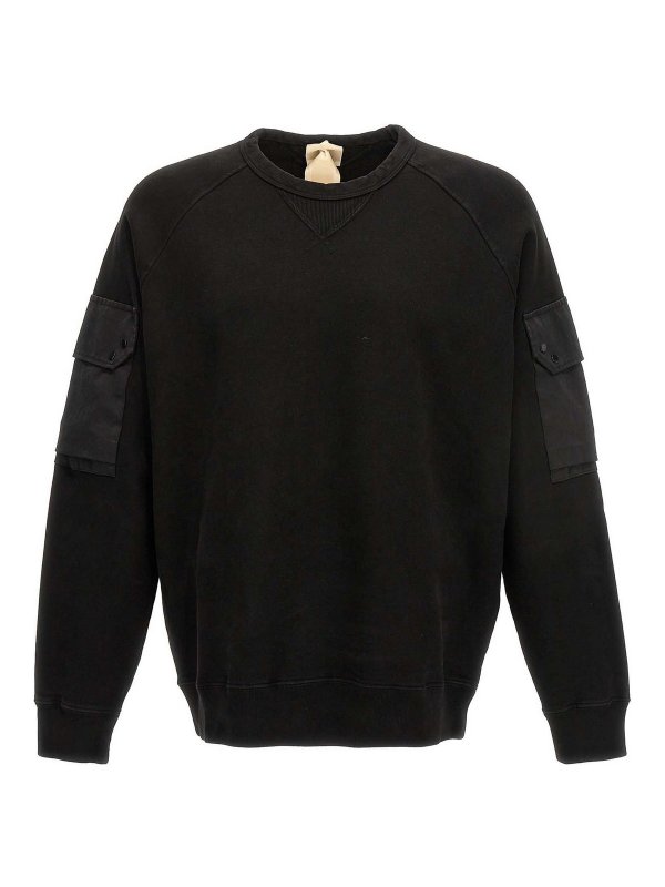 スウェット＆セーター Ten C - スウェットシャツ/セーター - 黒 ...