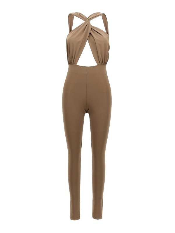 THE ANDAMANE: Jumpsuits - Jumpsuit - Beige