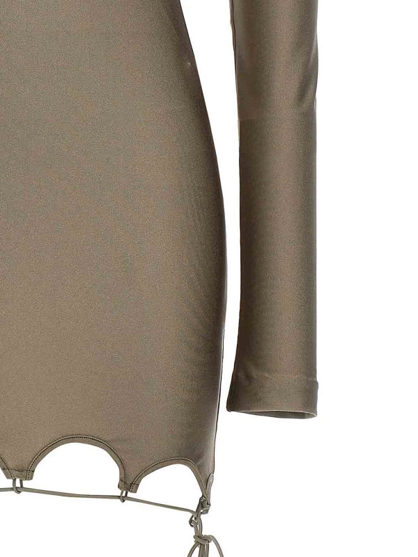 The Attico: knee length dresses online - lyna dress