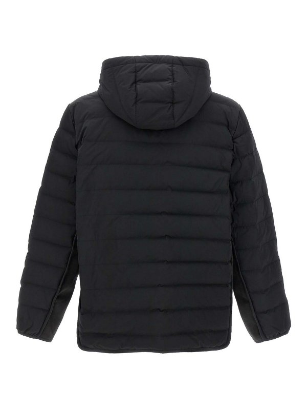 THOM BROWNE: blazers online - hooded puffer jacket