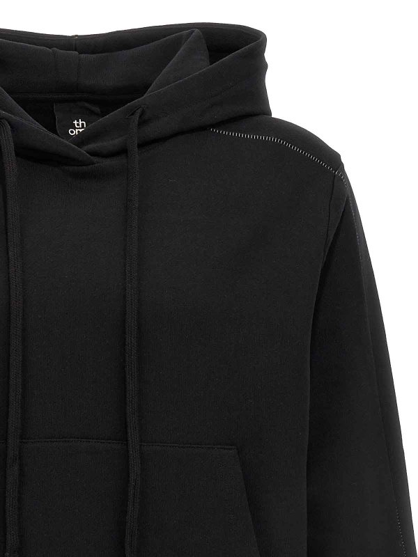 The Best Shops THOM KROM: Sweatshirts & Sweaters - Hoodie with contrast stitching