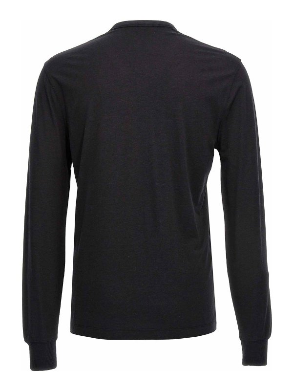 TOM FORD: Pull col rond online - Pull Col Rond - Noir