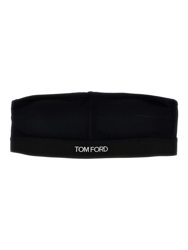 TOM FORD: Tops y camisetas sin mangas - Top - Negro