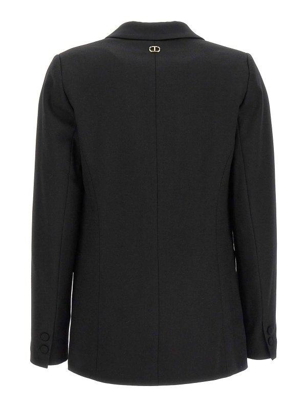 TWINSET: casual jackets online - Single-breasted blazer jacket