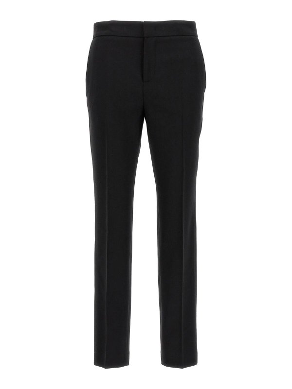 TWINSET: casual trousers - Wool pants