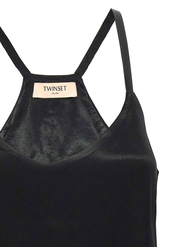 The Best Shops TWINSET: Tops & Débardeurs - Top - Noir