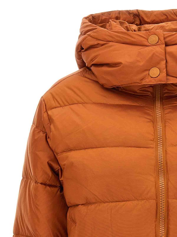 Hooded puffer jacket shop online: TWINSET