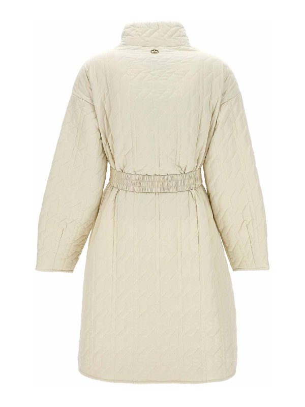 TWINSET: padded coats online - Long down jacket