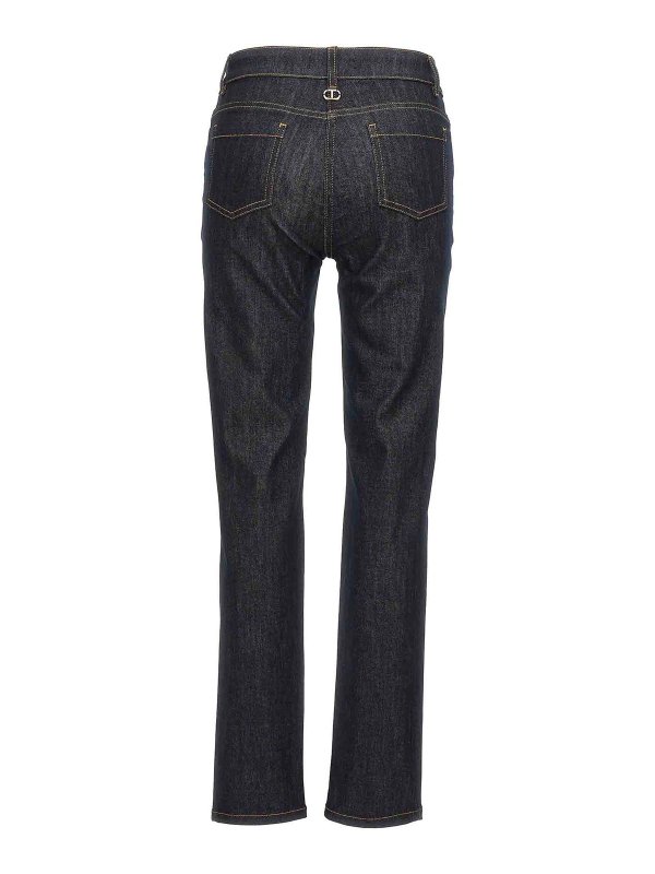 TWINSET: Bootcut online - Bootcut Jeans - Blau
