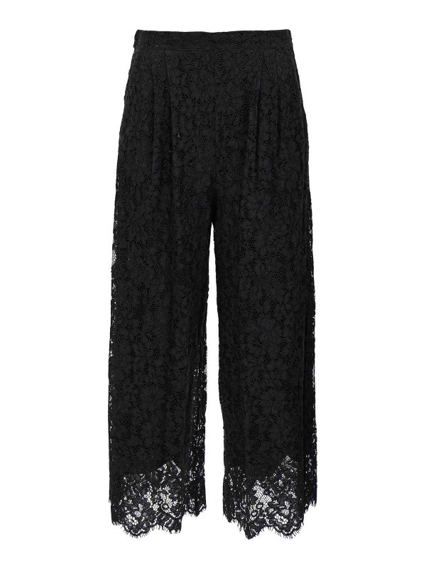 TWINSET: トラウザーショーツ - ショートパンツ - 黒