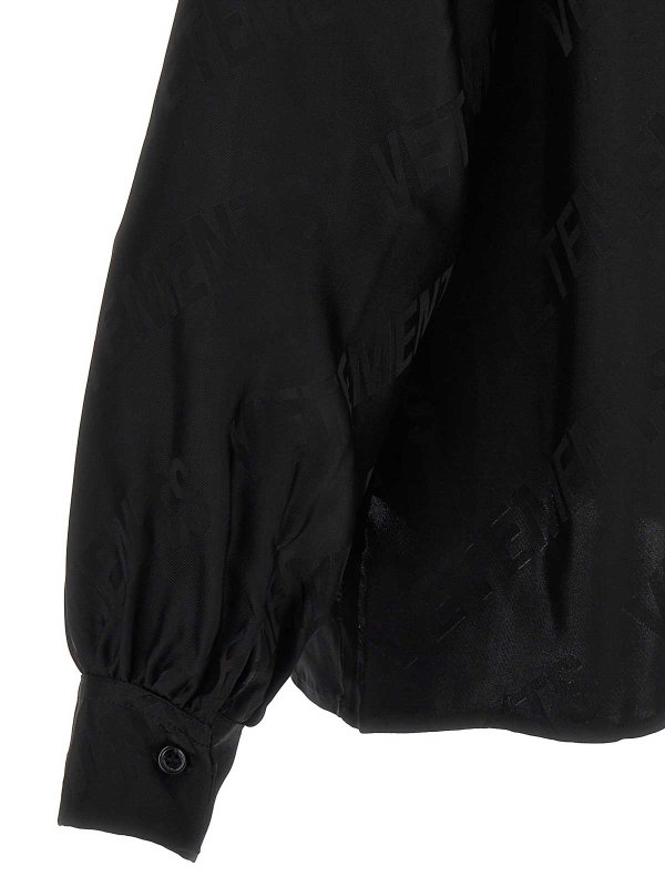 Blusa - Negro shop online: VETEMENTS