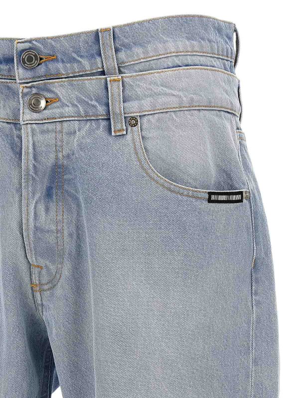 The Best Shops VETEMENTS: ブーツカットジーンズ - ブーツカットジーンズ - ライトブルー