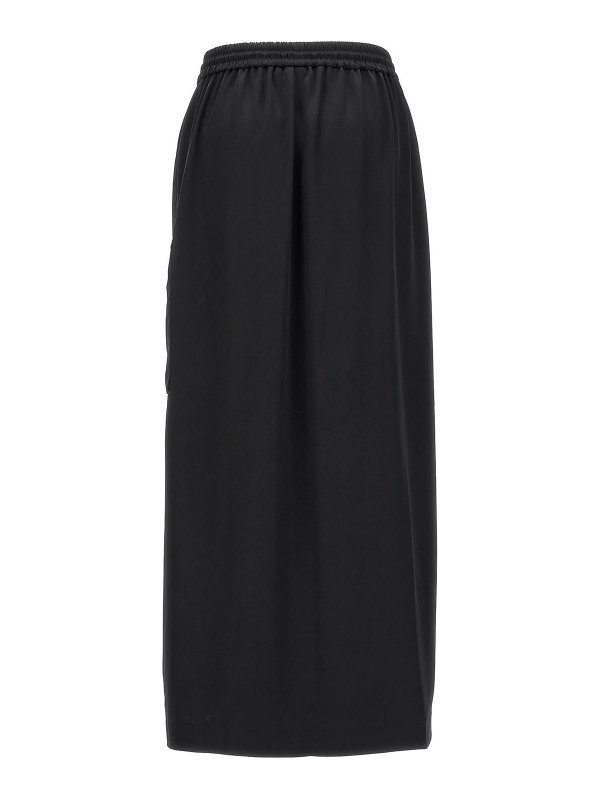 Y-3: Knielange und Midi Röcke online - Midirock - Schwarz