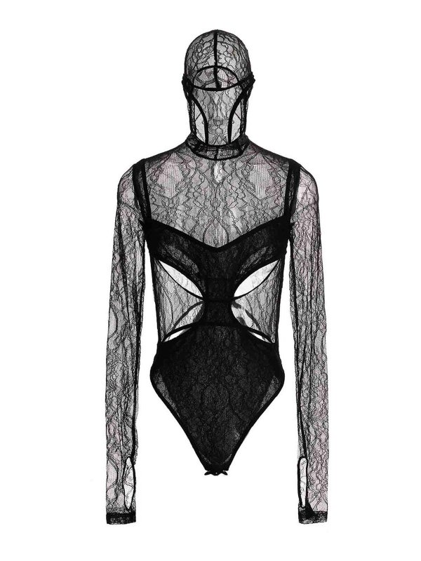 DION LEE: Tops y camisetas sin mangas - Top - Negro