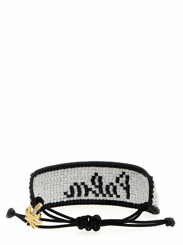 Palm Angels: Pulseras y brazaletes online - Brazalete - Blanco