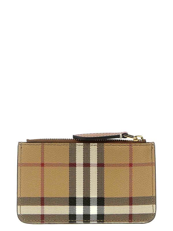 BURBERRY: 財布＆ポーチ online - 財布 - ベージュ