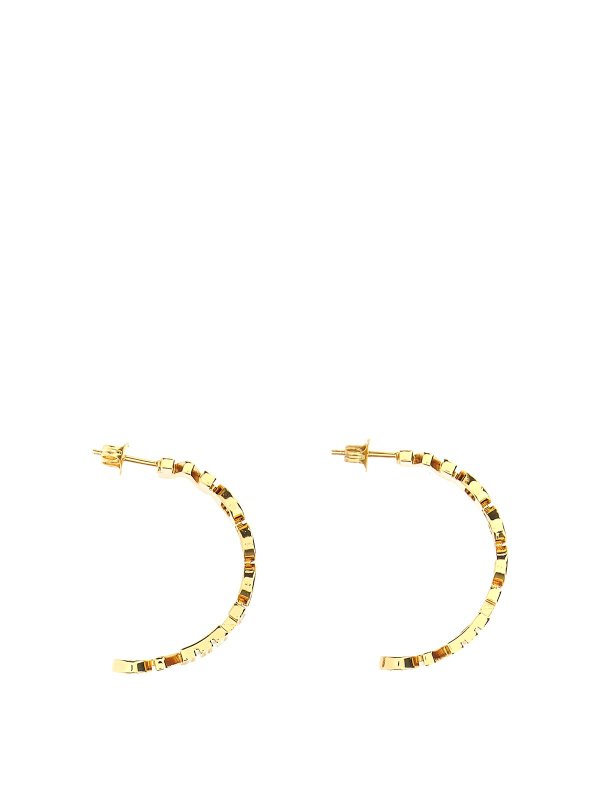 MOSCHINO: Earrings - Logo earrings