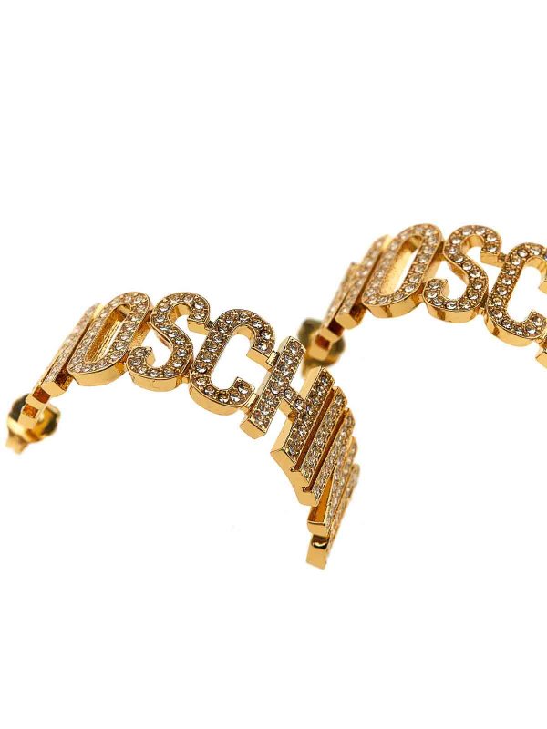 MOSCHINO: Earrings online - Logo earrings