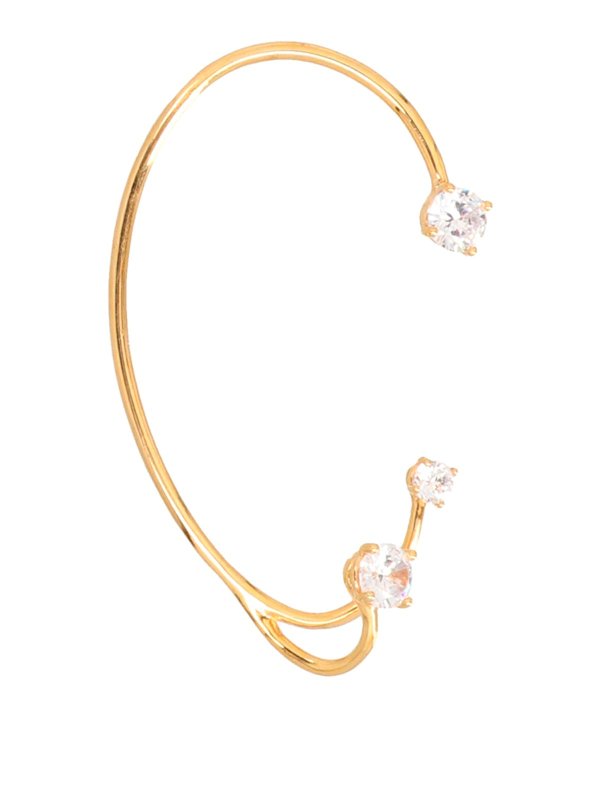 PANCONESI: Earrings - three point ear cuff