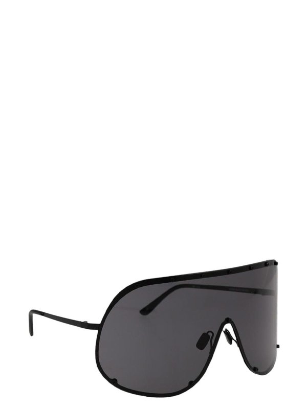 The Best Shops RICK OWENS: sunglasses - shield sunglasses