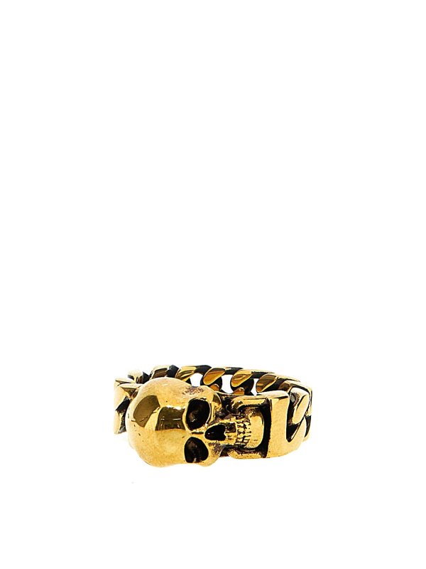 ALEXANDER MCQUEEN: Bagues - Bague - Skull