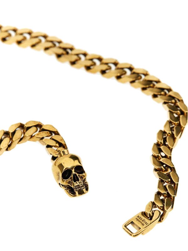The Best Shops ALEXANDER MCQUEEN: Necklaces & Chokers - skull necklace
