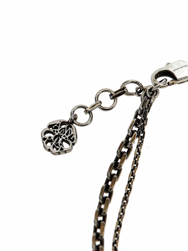 ALEXANDER MCQUEEN: Necklaces & Chokers online - Skull bead necklace