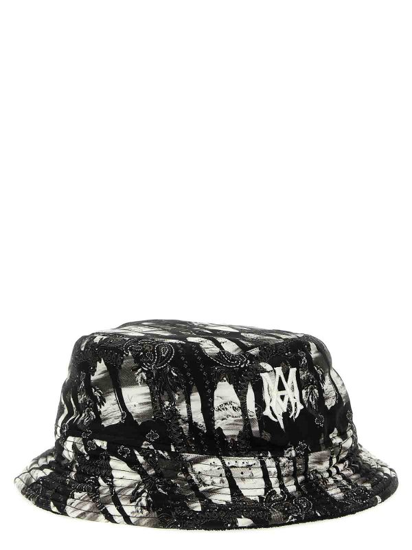 AMIRI: hats & caps online - reversible bucket hat