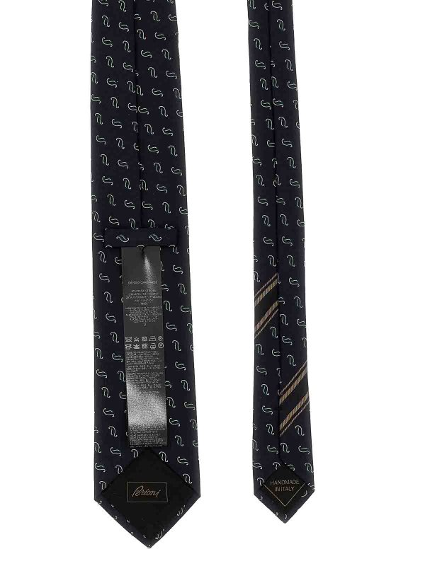 BRIONI: Corbatas y pajaritas online - Corbata - Azul