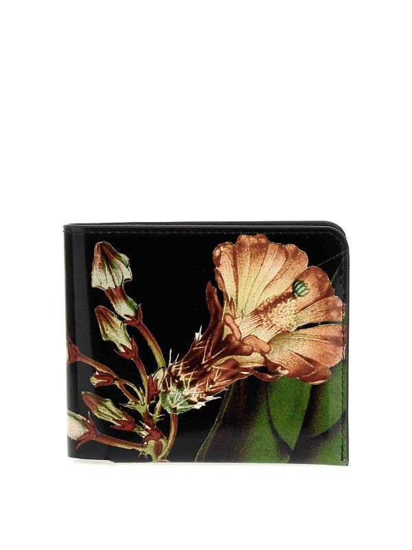 小物 Dries van noten flower design wallet Dries Van Noten Floral print wallet - Multicolour|232022101540900