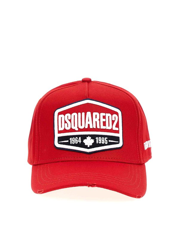 DSQUARED2: cappelli - Berretto con logo