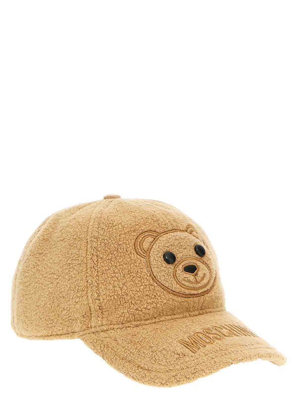 MOSCHINO: hats & caps online - teddy cap