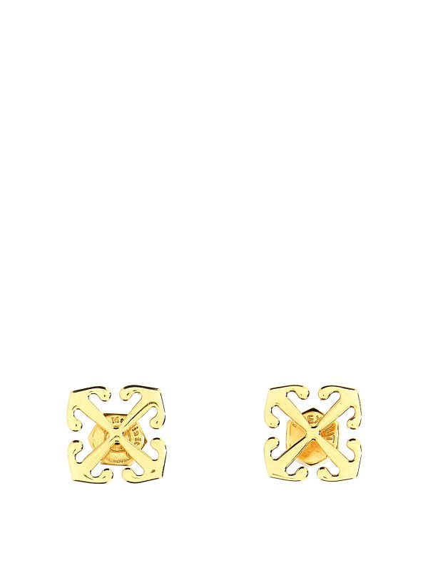 OFF-WHITE: Ohrringe - Ohrring - Gold