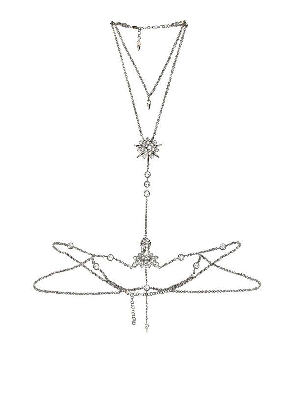 PACO RABANNE: ネックレス - ネックレス/チョーカー - 銀