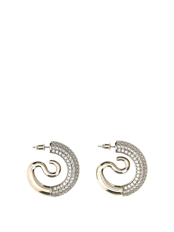 PANCONESI: Earrings - kismet serpent hoops earrings