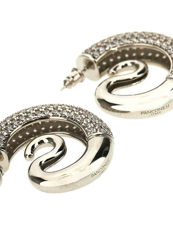 The Best Shops PANCONESI: Earrings - kismet serpent hoops earrings