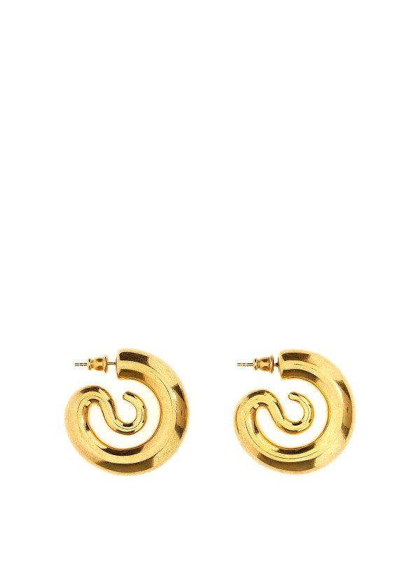 PANCONESI: Earrings - serpent hoops earrings