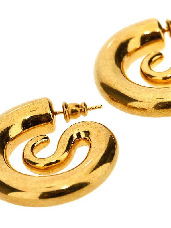 The Best Shops PANCONESI: Earrings - serpent hoops earrings