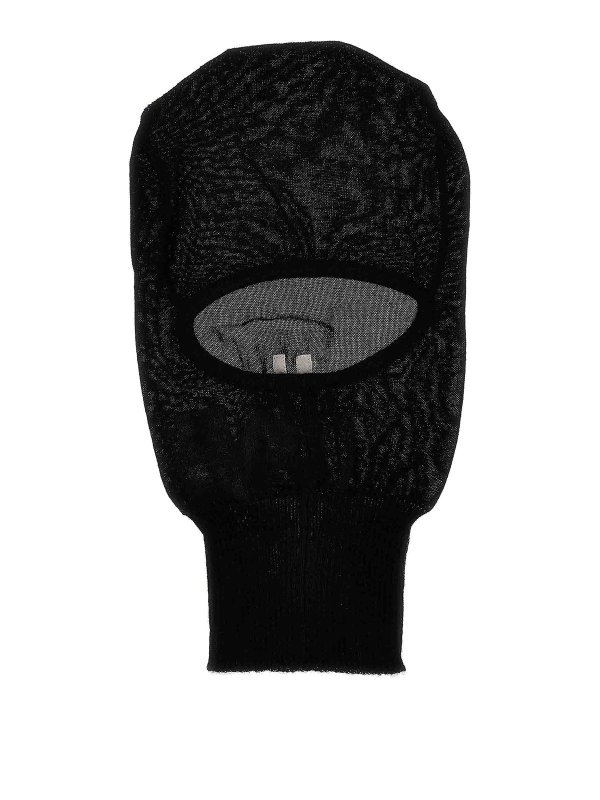 RICK OWENS: hats & caps - Balaclava skull